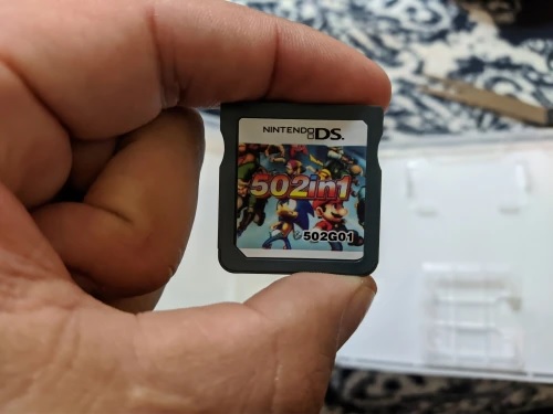 Multi 502 In 1 Game Cartridge Nintendo DS 3DS 2DS USA Version