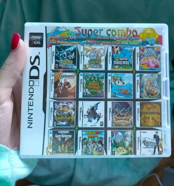 Multi 510 In 1 Game Cartridge Nintendo DS 3DS 2DS USA Version