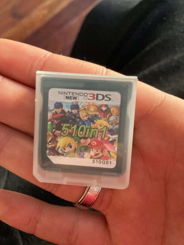 Multi 510 In 1 Game Cartridge Nintendo DS 3DS 2DS USA Version