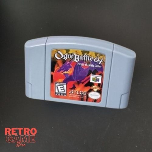 Ogre Battle N64 Nintendo Person Of Lordly Caliber USA Version