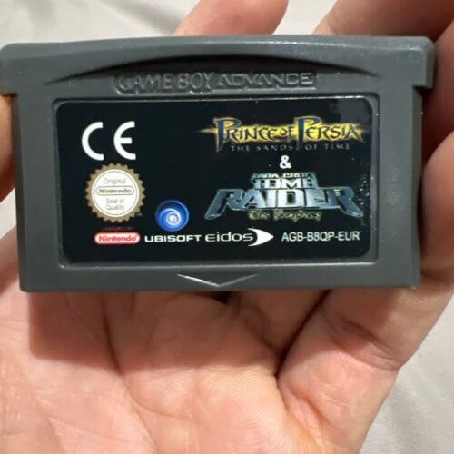 prince-persia-tomb-raider Prince Persia Tomb Raider Game Cartridge Nintendo GBA Version 32 Bit