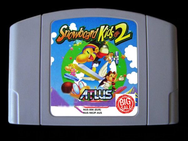 Snowboard Kids 2 N64 Nintendo USA NTSC Version English Language