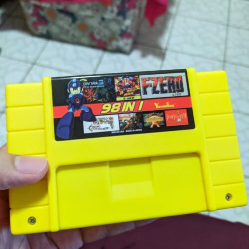 Super 98 in 1 USA Nintendo SNES NTSC Version English Language
