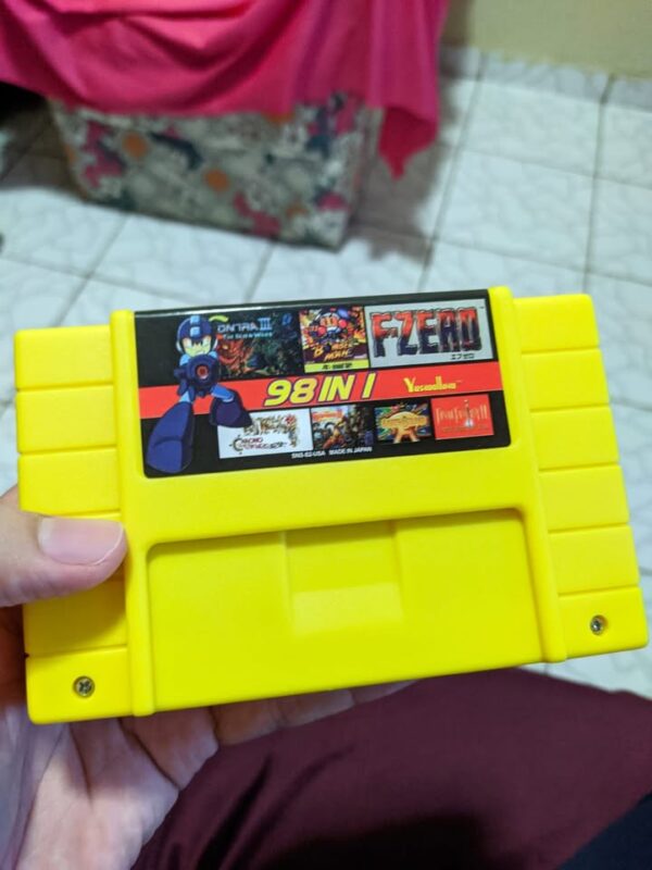 Super 98 in 1 USA Nintendo SNES NTSC Version English Language