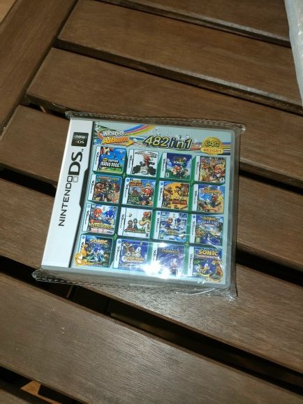 Super Combo 482 In 1 Game Cartridge Nintendo DS 3DS 2DS USA Version
