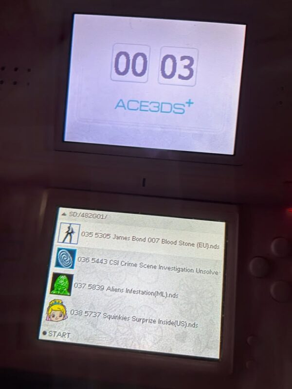 Super Combo 482 In 1 Game Cartridge Nintendo DS 3DS 2DS USA Version
