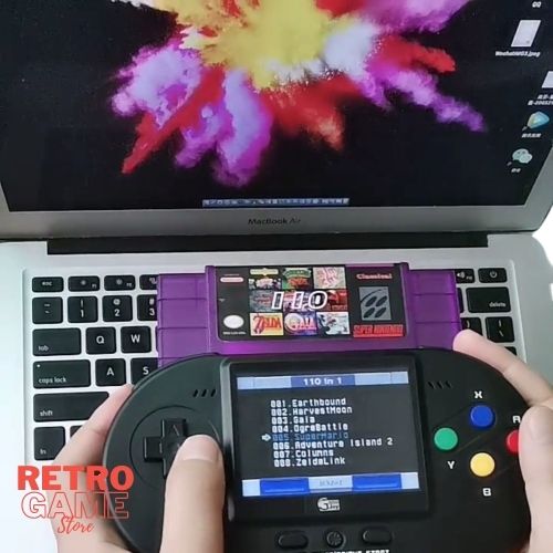 Super 110 in 1 Nintendo SNES 16-Bit Multicart USA NTSC