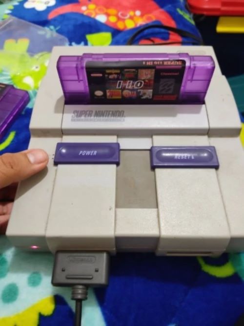 Super 110 in 1 Nintendo SNES 16-Bit Multicart USA NTSC