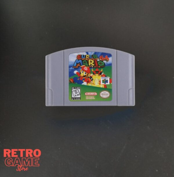 Super Mario N64 Video Games Card NTSC Nintendo USA Version