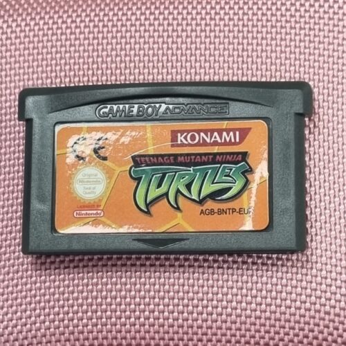 tmnt-gba Teenage Ninja Mutant Turtles Game Cartridge Nintendo GBA Version USA 32 Bit