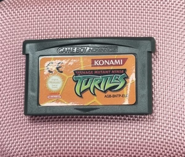 Teenage Ninja Mutant Turtles Game Cartridge Nintendo GBA Version USA 32 Bit