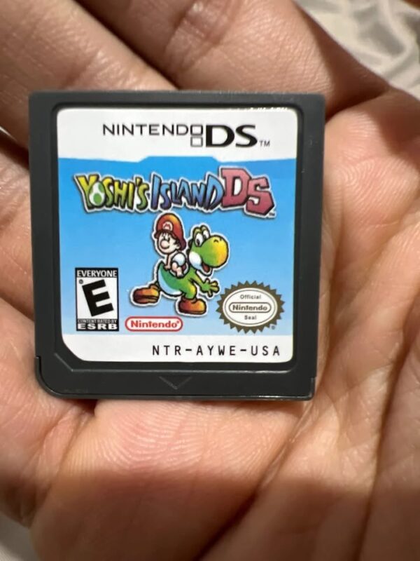 Yoshi Island Single Game Cartridge Nintendo DS 3DS 2DS USA Version