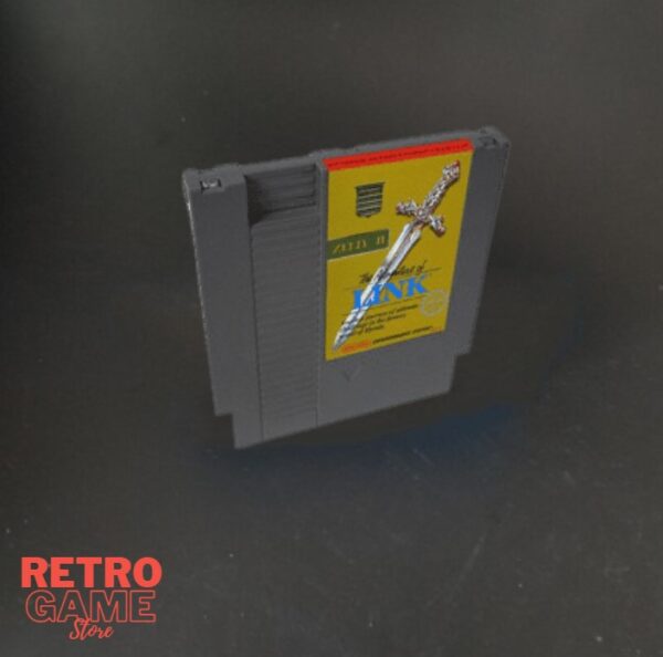 The Adventure Of Link Zelda II Video Home Console 72 Pin Free Region