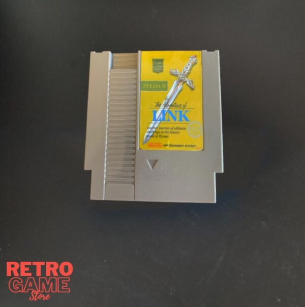 The Adventure Of Link Zelda II Video Home Console 72 Pin Free Region