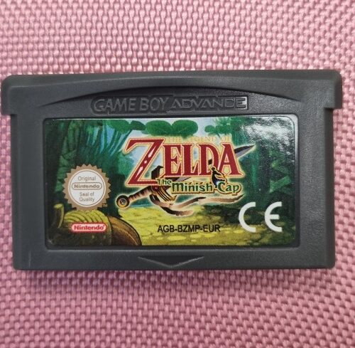 Zelda Minish Cup Game Cartridge Nintendo Gameboy Advance USA EUR 32 Bit