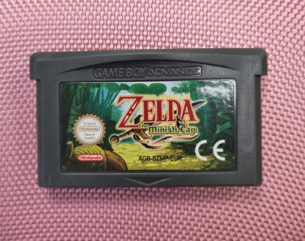 Zelda Minish Cup Game Cartridge Nintendo Gameboy Advance USA EUR 32 Bit